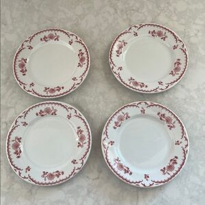 Lot of 4 Vintage Shenango China Restaurant Ware dessert  bread plate